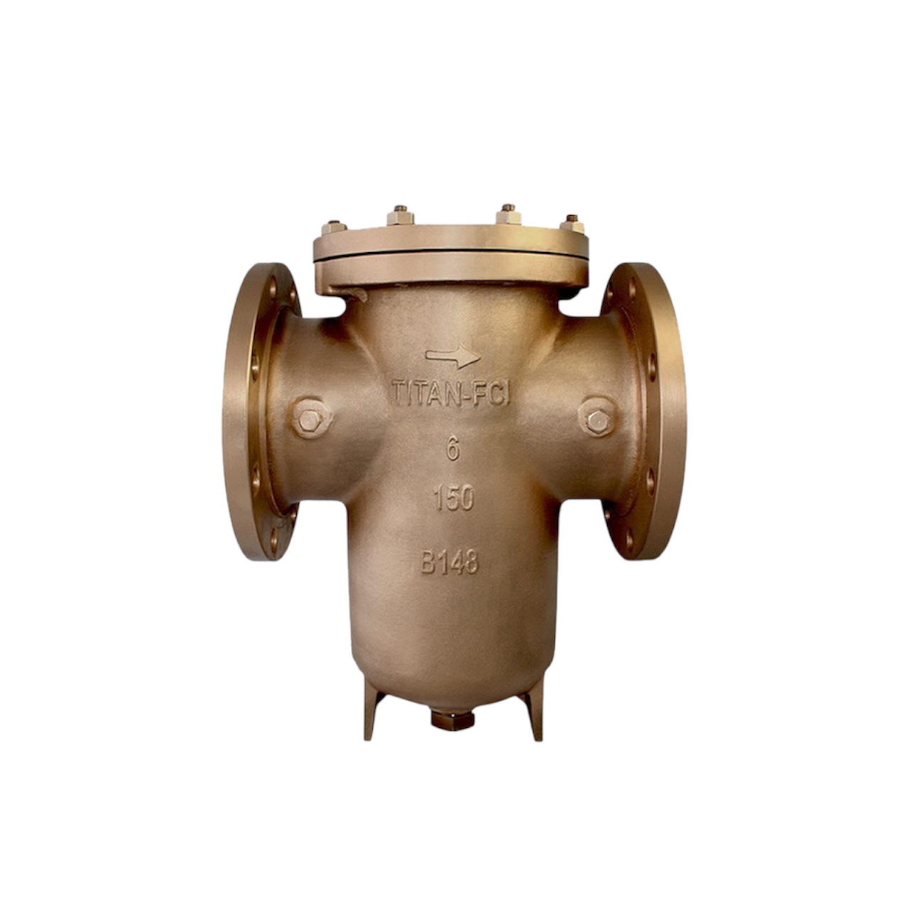 Filtro de canasta Titan BS95 Bronce ASME Clase 150