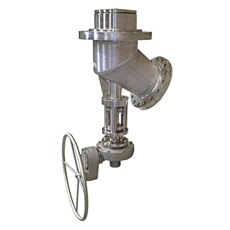 vaportec-DrainValve-RisingDisc-VR Strahman Rising Disc Valve, VR Series, is a crust breaking bottom outlet valve.