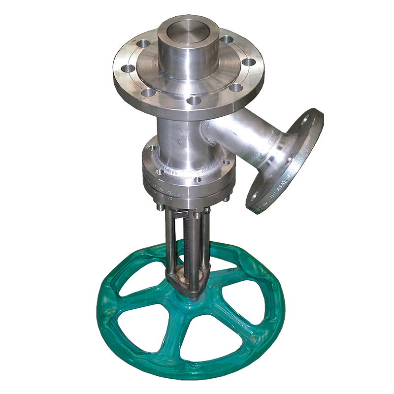 vaportec-DrainValve-VD Strahman Rising Disc Valve, VR Series, is a crust breaking bottom outlet valve.